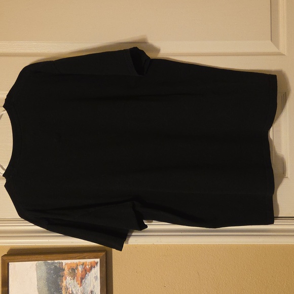 Black Short-sleeve Las Vegas Raiders Logo Tee-shirt - Picture 5 of 5